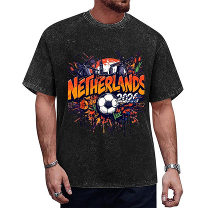 2026 World Cup Cotton T-Shirt Netherlands