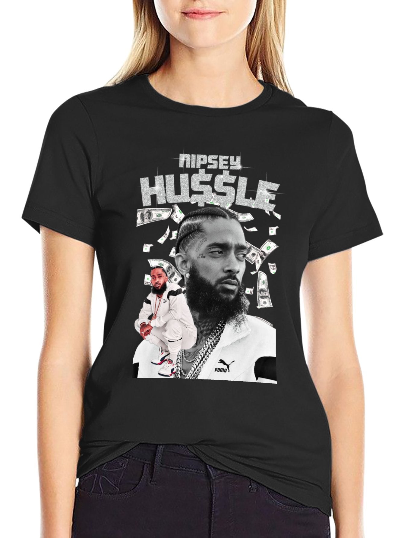 Music Unisex Cotton T-Shirt with Front Heat Transfer Print Xbbxo2zhxbkp