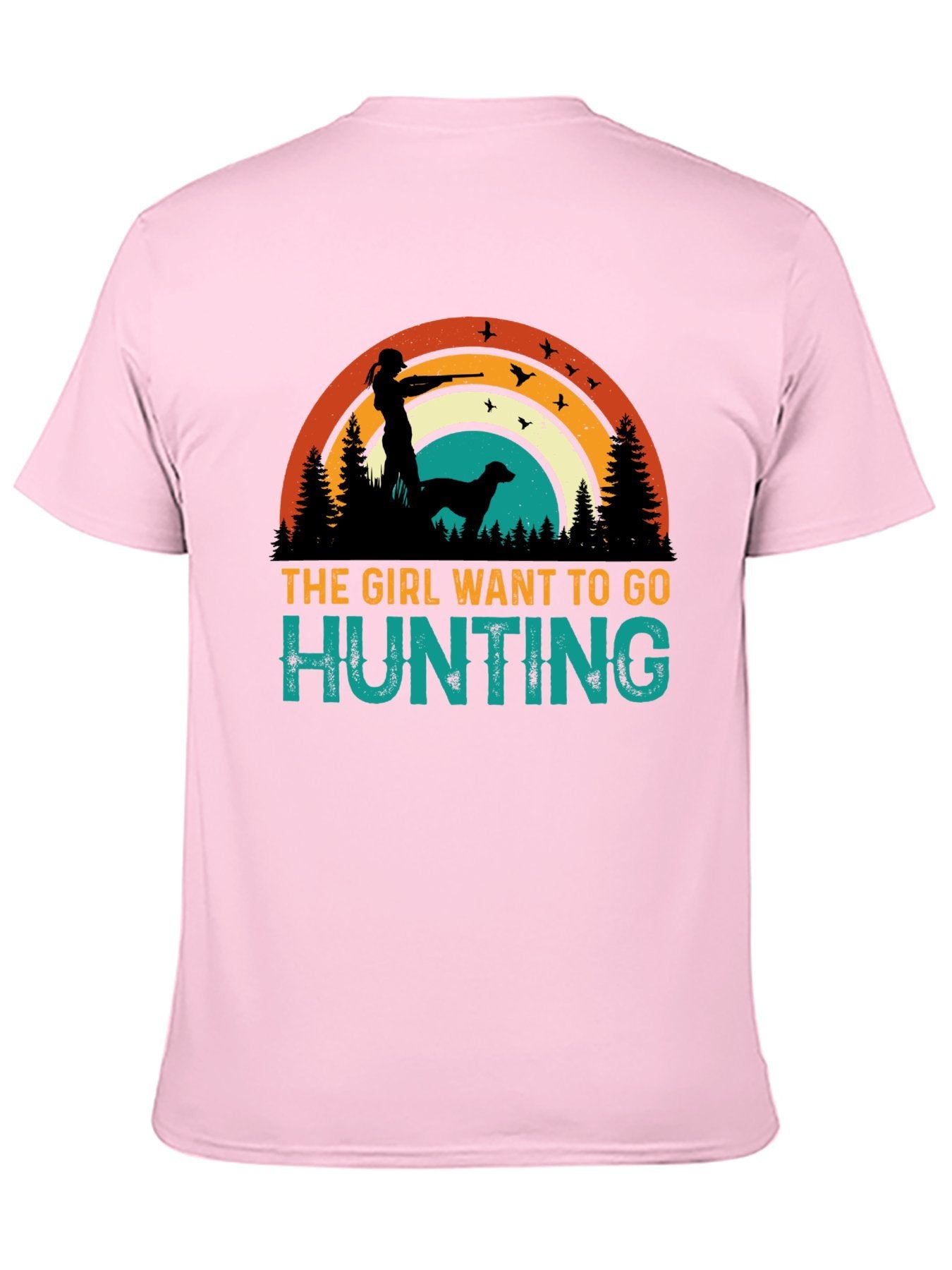Unisex Cotton T-Shirt with Back Heat Transfer Printxb443zxu216t