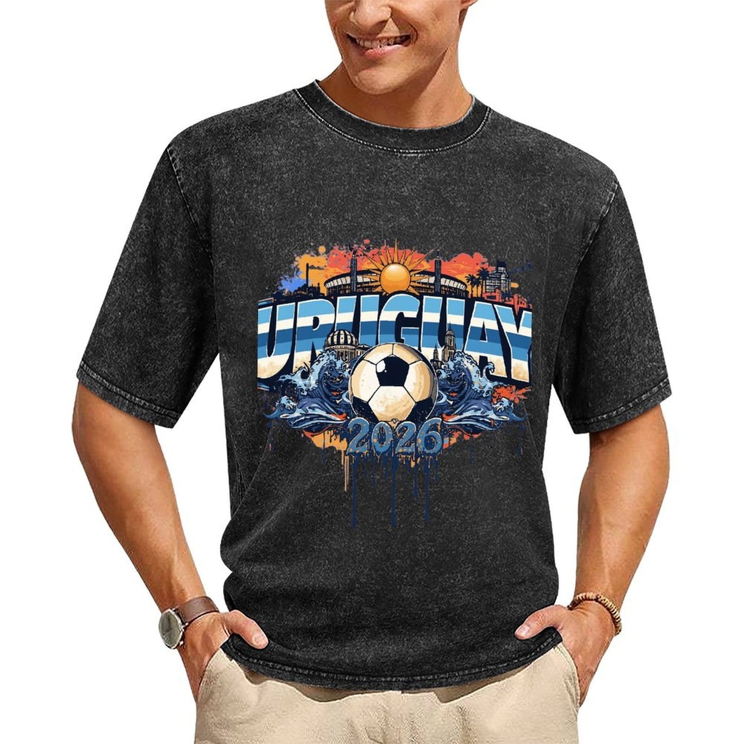 2026 World Cup Cotton T-Shirt Uruguay