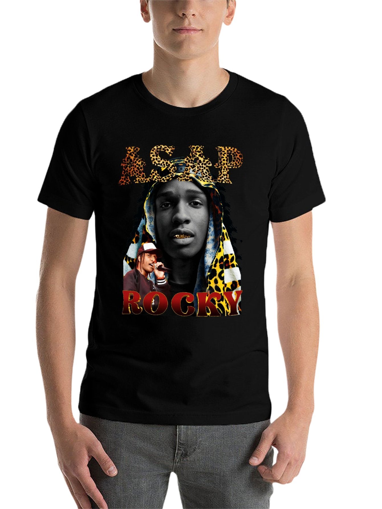 Music Unisex Cotton T-Shirt with Front Heat Transfer Print Xbb950rhknoe