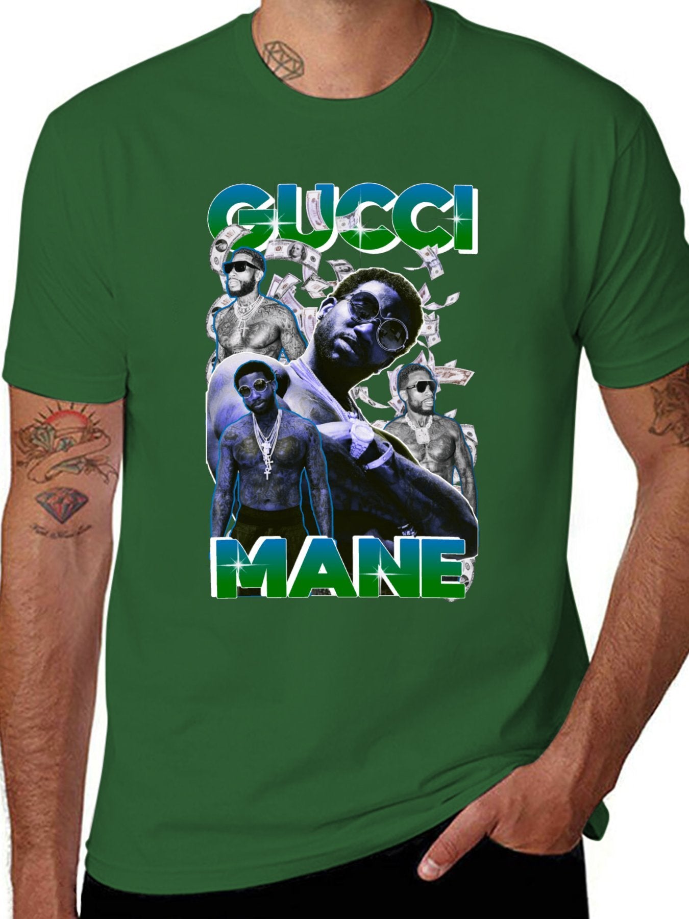 Music Unisex Cotton T-Shirt with Front Heat Transfer Print Xbbxodnzlj40