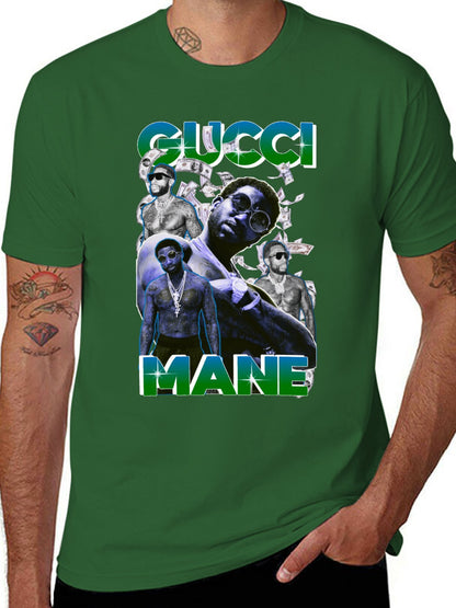 Music Unisex Cotton T-Shirt with Front Heat Transfer Print Xbbxodnzlj40