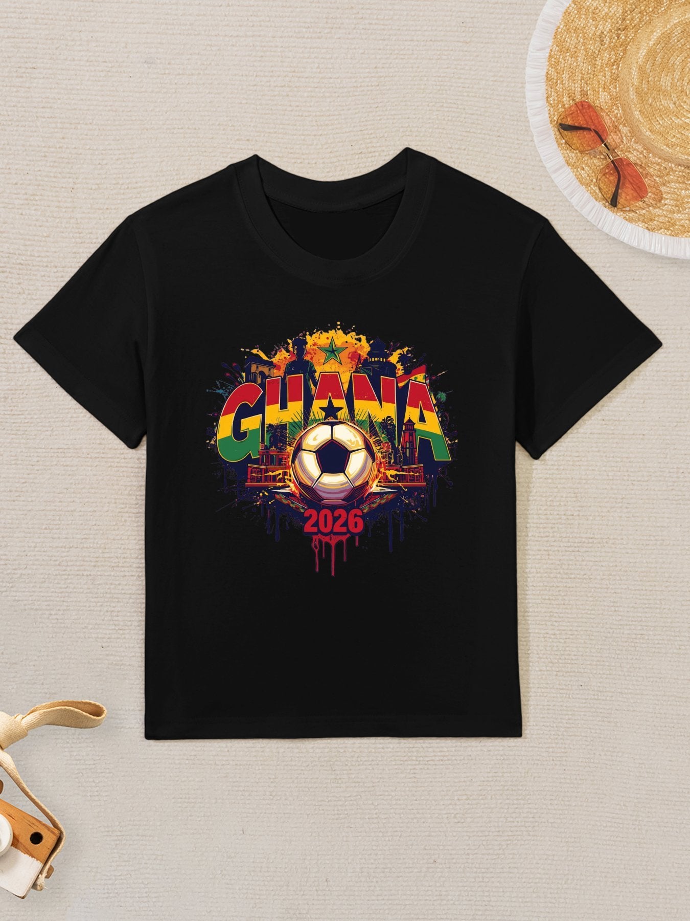 Wolrd Cup 2026 Children's T-shirt Ghana