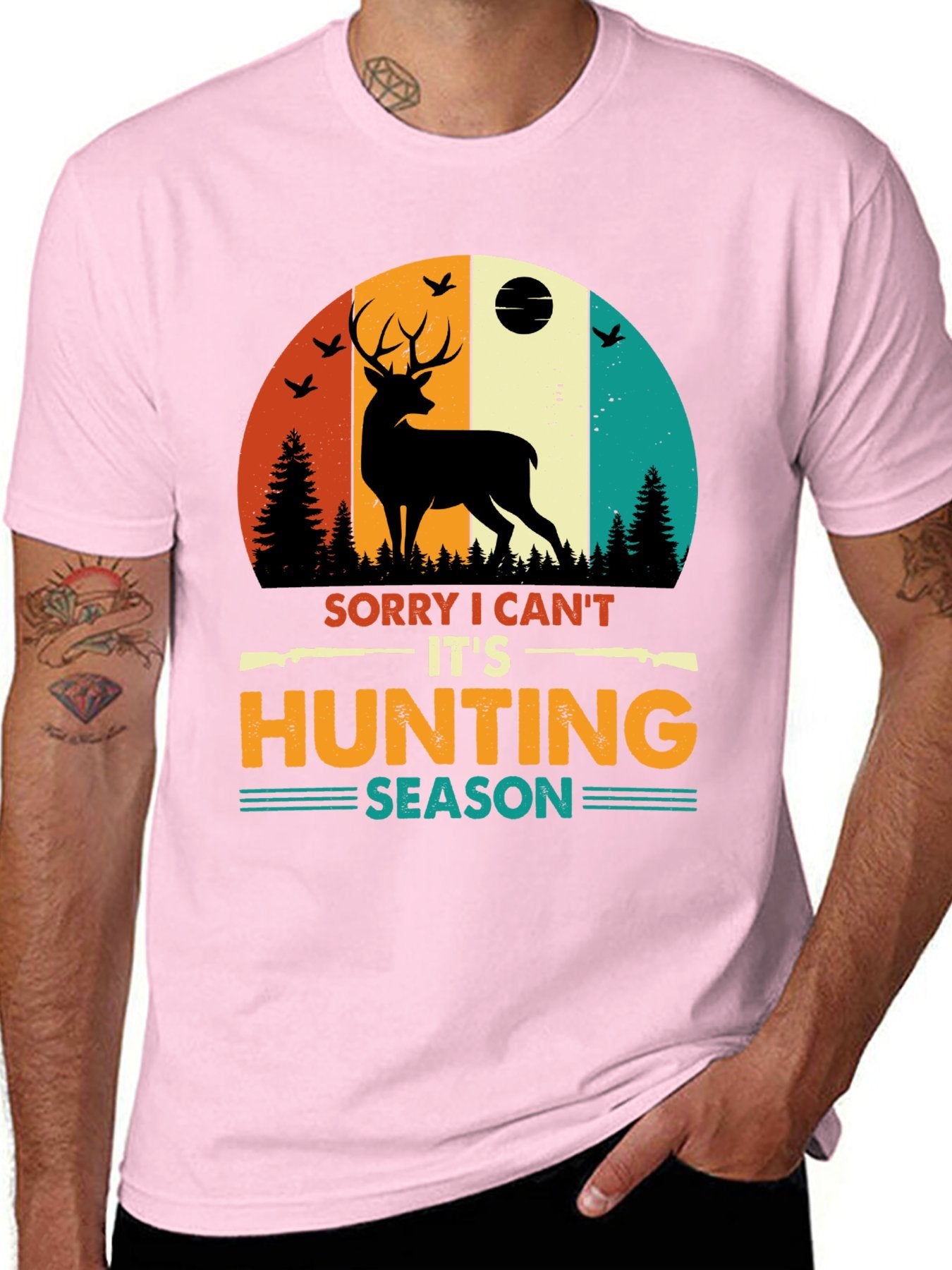 Unisex Cotton T-Shirt with Front Heat Transfer Printxb44hj1bkwf6