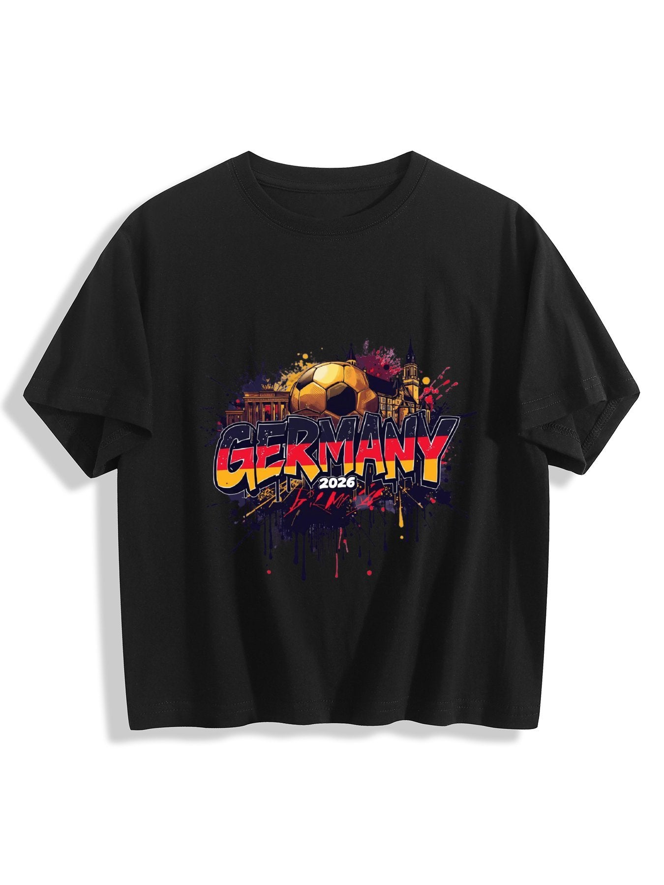 World Cup 2026 Women's Crop Top T-Shirt Germant