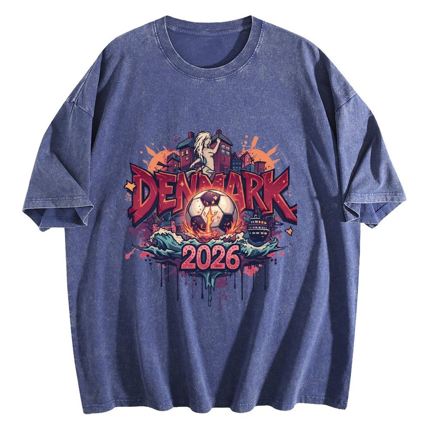 2026 World Cup Cotton T-Shirt Denmark