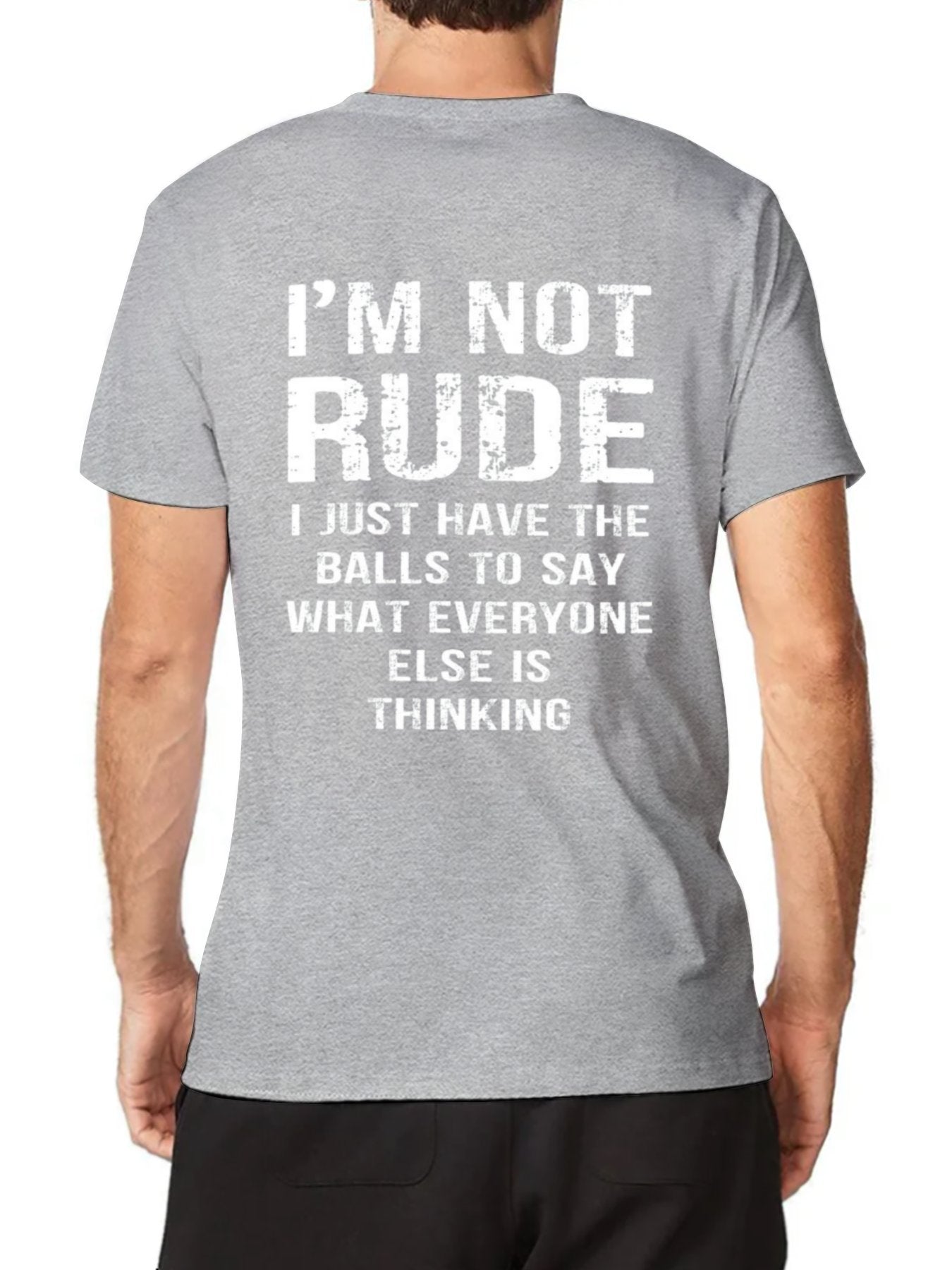 Unisex Cotton T-Shirt with Back Heat Transfer Printxgs95962nt1r