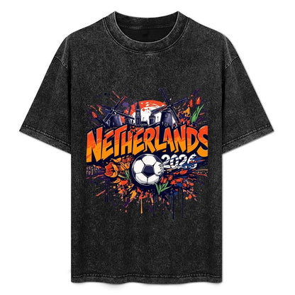 2026 World Cup Cotton T-Shirt Netherlands