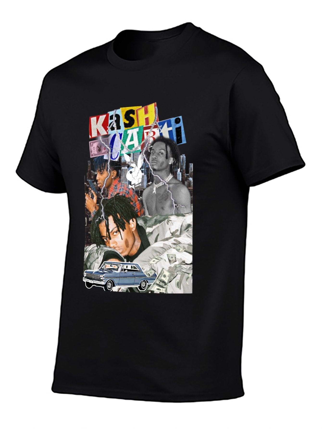 Music Unisex Cotton T-Shirt with Front Heat Transfer Print Xbbxo22yqsr1
