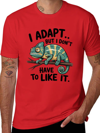 Funny Animals Unisex Cotton T-Shirt with Front Heat Transfer Print Xg2wdsfcplrx