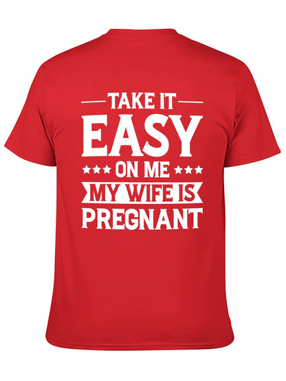 Unisex Cotton T-Shirt with Back Heat Transfer Printxb443xxznvh6