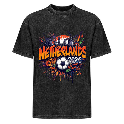 2026 World Cup Cotton T-Shirt Netherlands