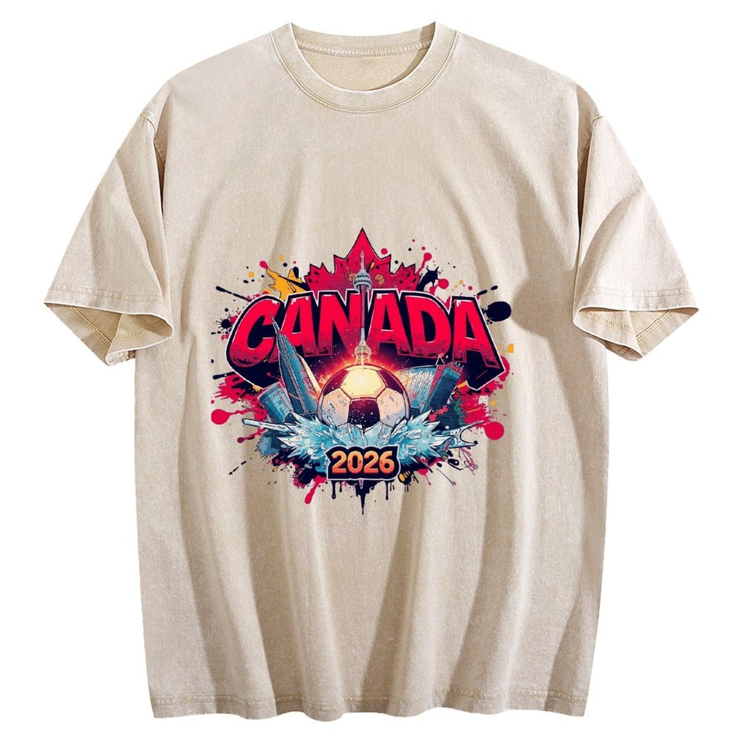 2026 World Cup Cotton T-Shirt Canada