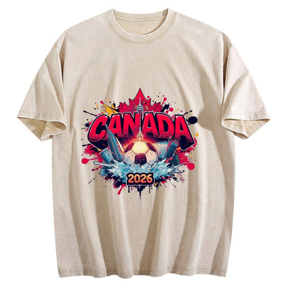 2026 World Cup Cotton T-Shirt Canada