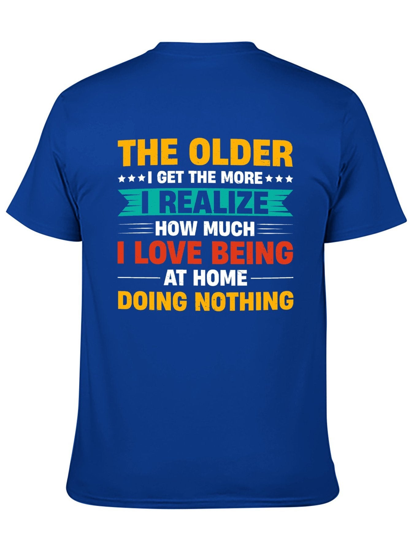 Unisex Cotton T-Shirt with Back Heat Transfer Printxb443sfeu13d