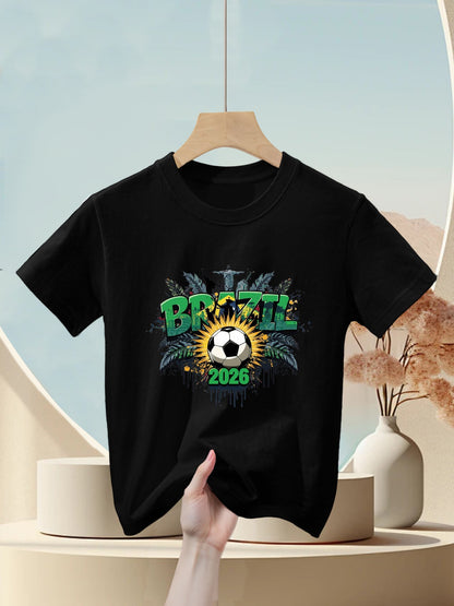 Wolrd Cup 2026 Children's T-shirt Brazil