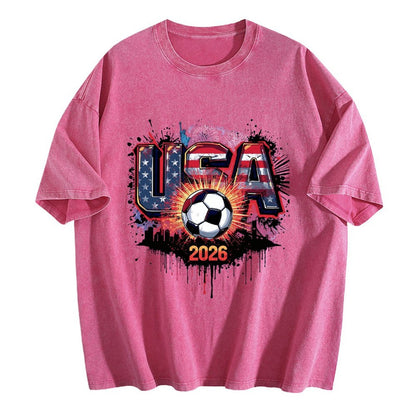 2026 World Cup Cotton T-Shirt USA