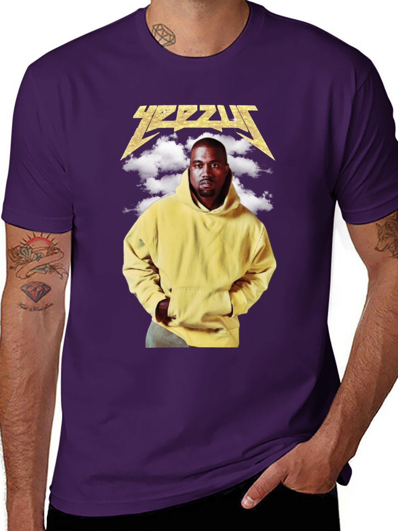 Music Unisex Cotton T-Shirt with Front Heat Transfer Print Xbbxo2ofpoh0