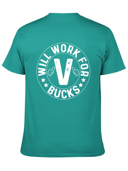 Unisex Cotton T-Shirt with Back Heat Transfer Printxb9hznzmnv9u
