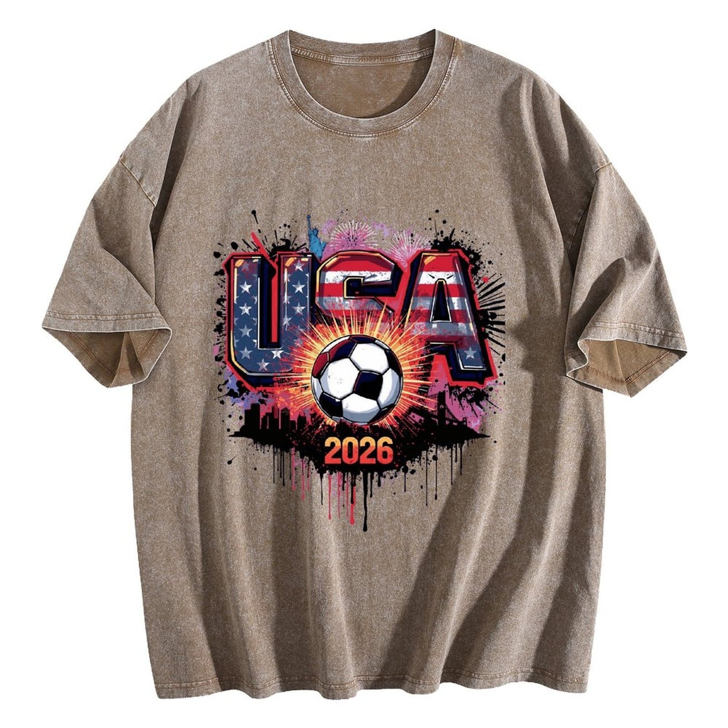 2026 World Cup Cotton T-Shirt USA
