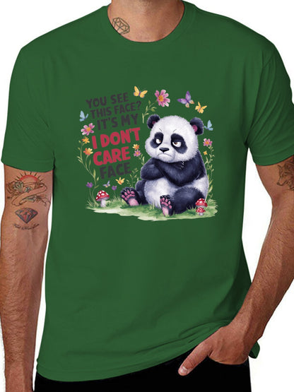 Funny Animals Unisex Cotton T-Shirt with Front Heat Transfer Print Xg2wdsr7c0y0