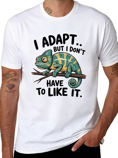 Funny Animals Unisex Cotton T-Shirt with Front Heat Transfer Print Xg2wdsfcplrx