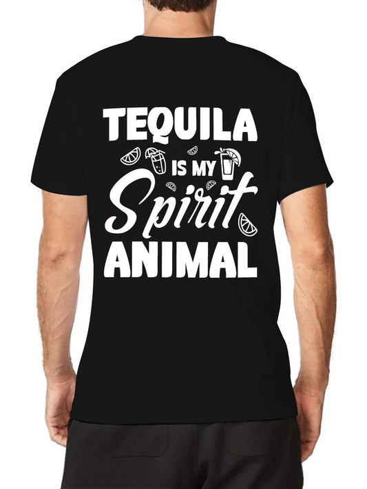 Unisex Cotton T-Shirt with Back Heat Transfer Printxb4432k8ldne