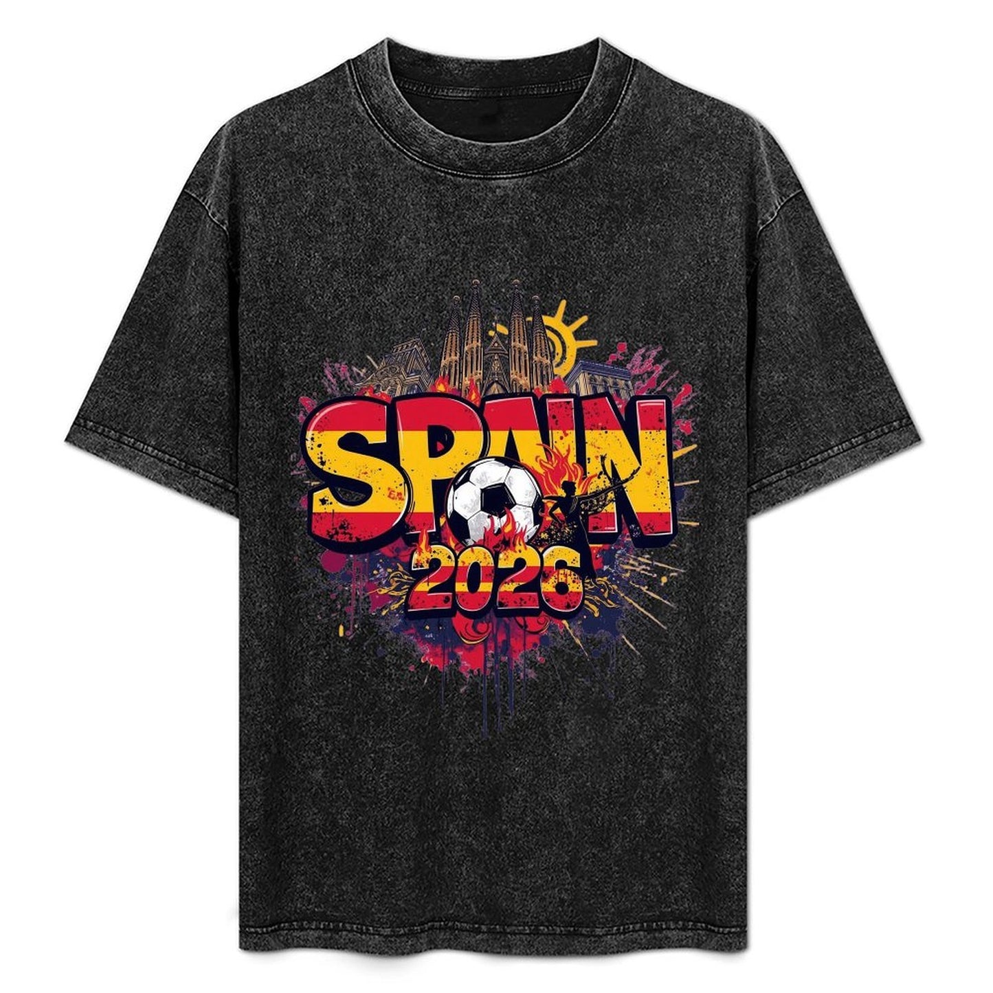 2026 World Cup Cotton T-Shirt Spain