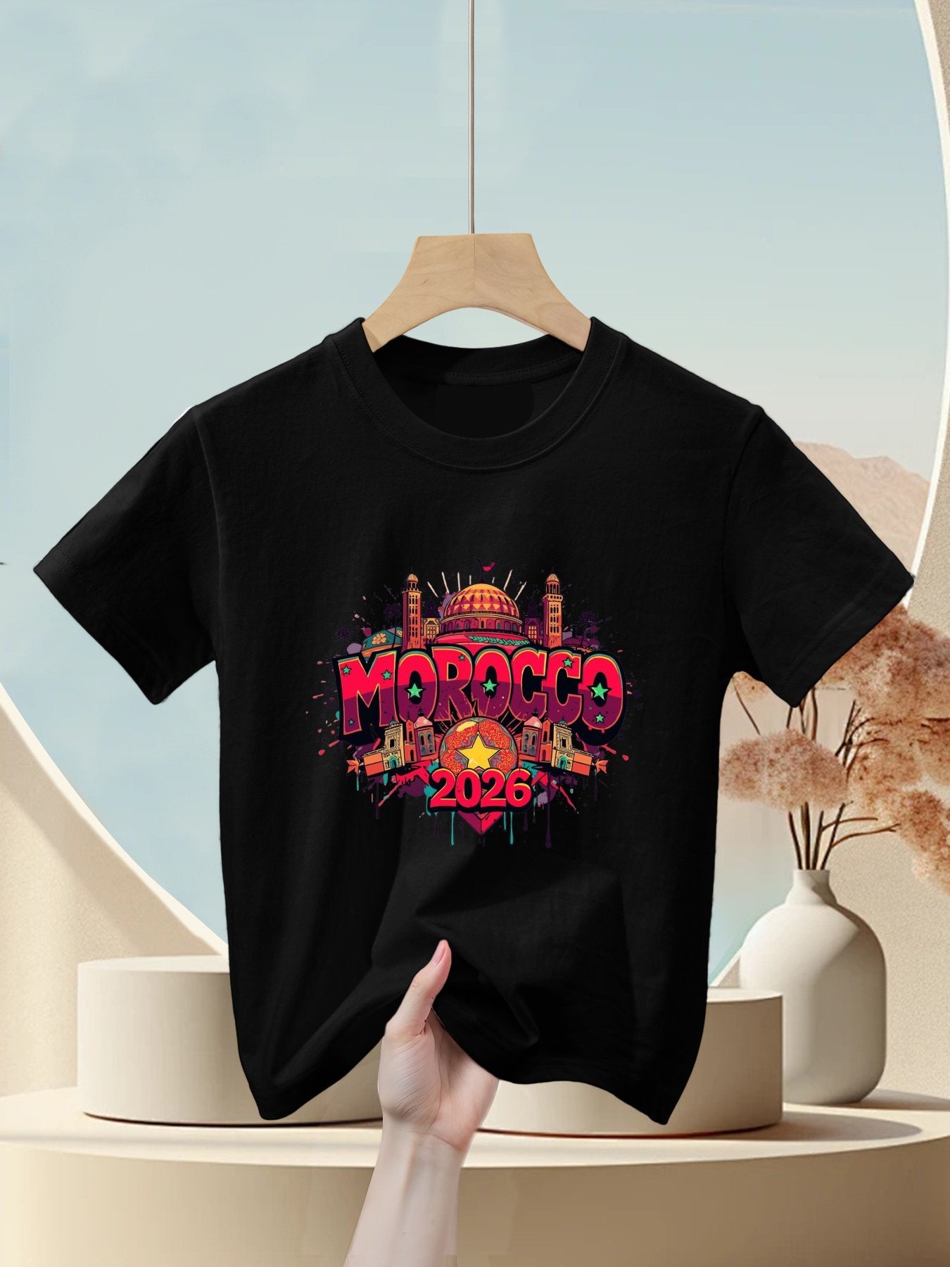 Wolrd Cup 2026 Children's T-shirt Morocco