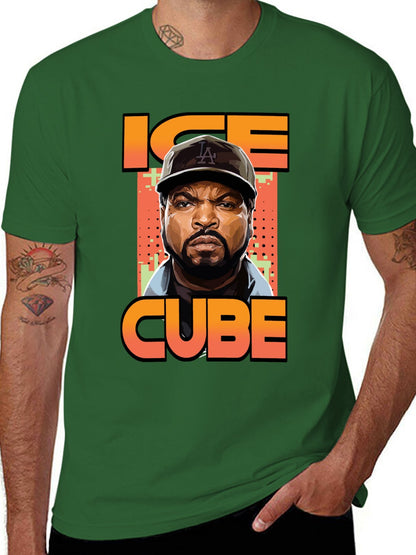 Music Unisex Cotton T-Shirt with Front Heat Transfer Print Xbbxy8sdc98c