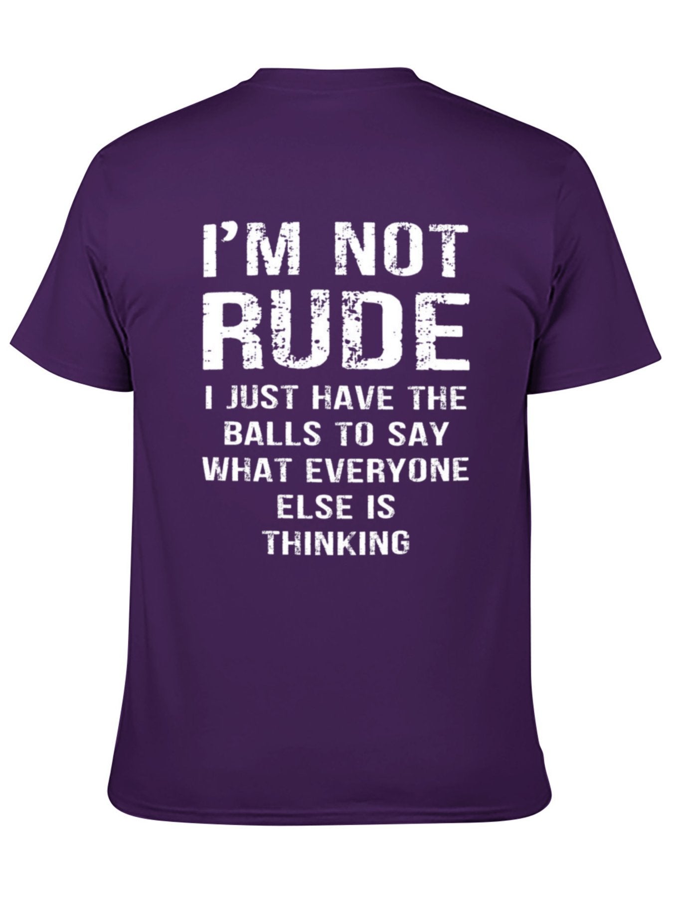 Unisex Cotton T-Shirt with Back Heat Transfer Printxgs95962nt1r