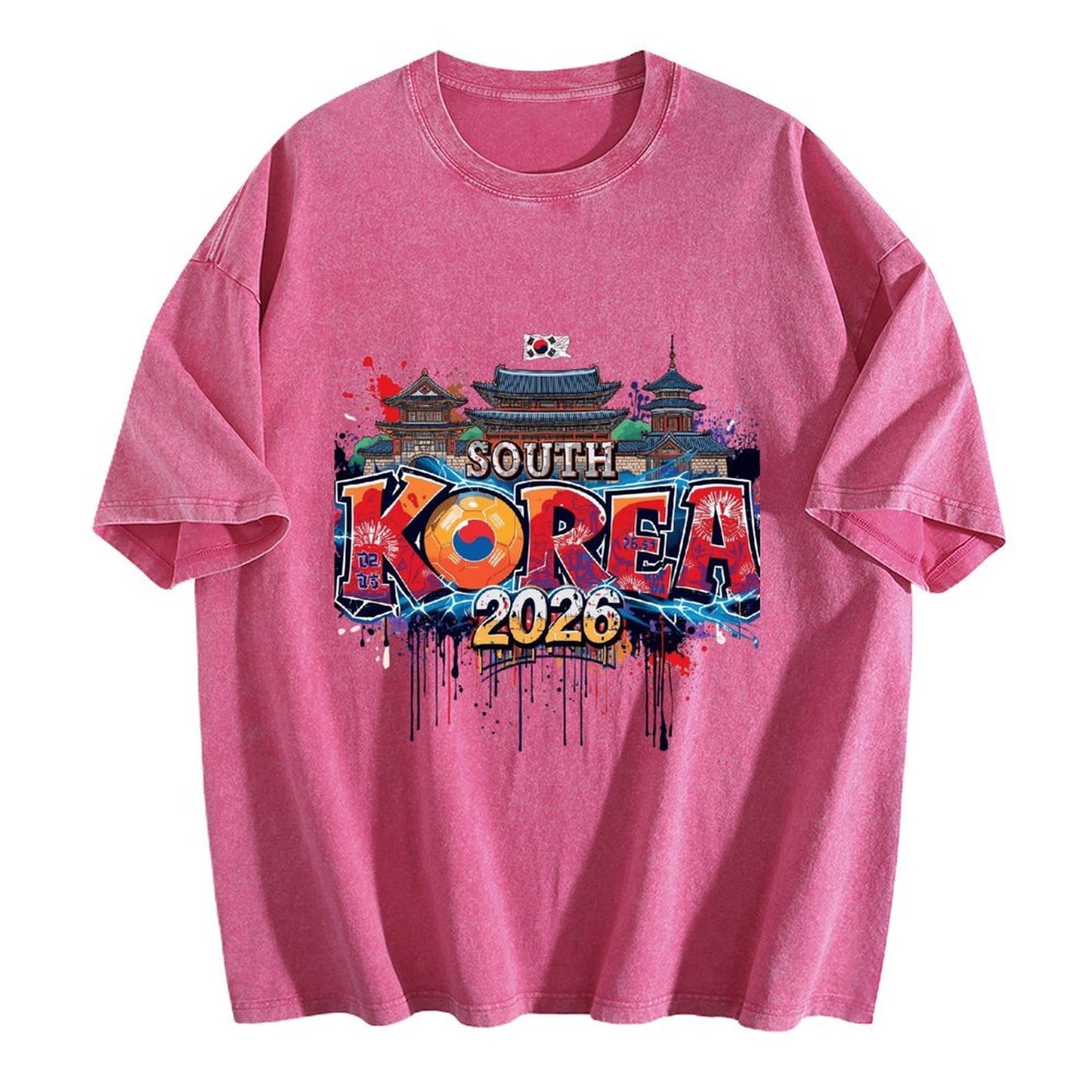 2026 World Cup Cotton T-Shirt Korea