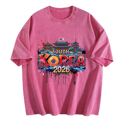 2026 World Cup Cotton T-Shirt Korea
