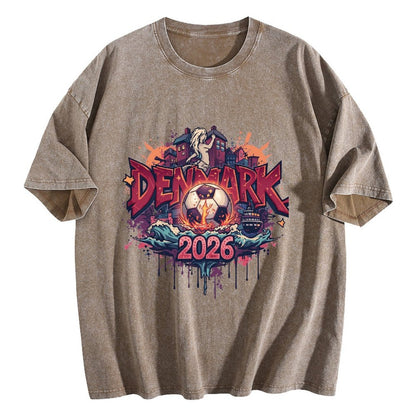2026 World Cup Cotton T-Shirt Denmark