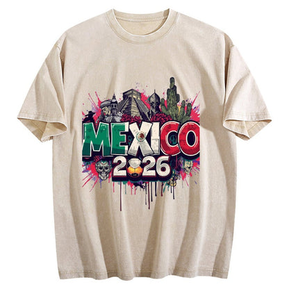 2026 World Cup Cotton T-Shirt Mexico