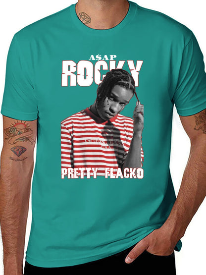 Music Unisex Cotton T-Shirt with Front Heat Transfer Print Xbbxosb3ly61