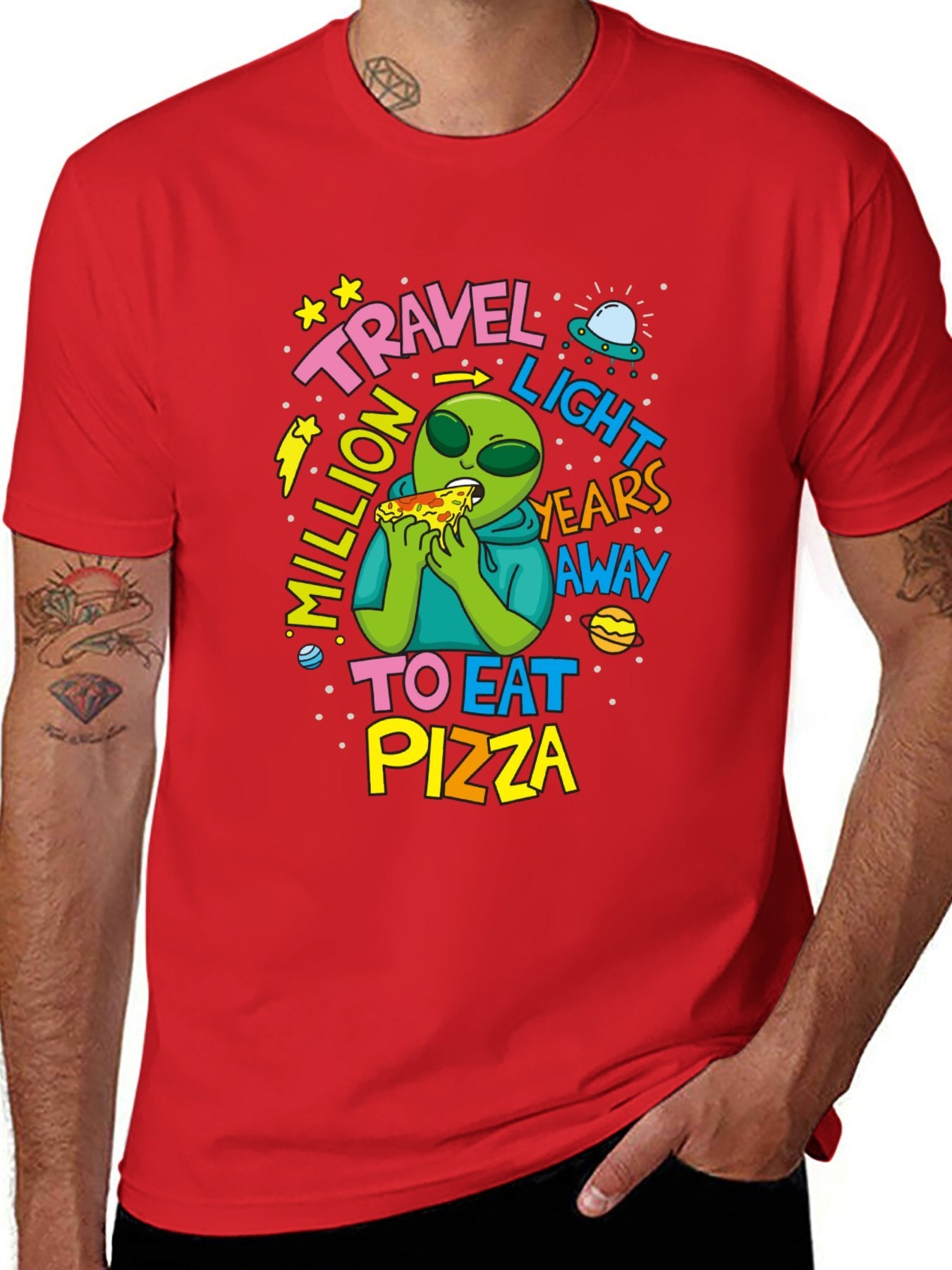 Funny Animals Unisex Cotton T-Shirt with Front Heat Transfer Print Xg2wds6lmbvg