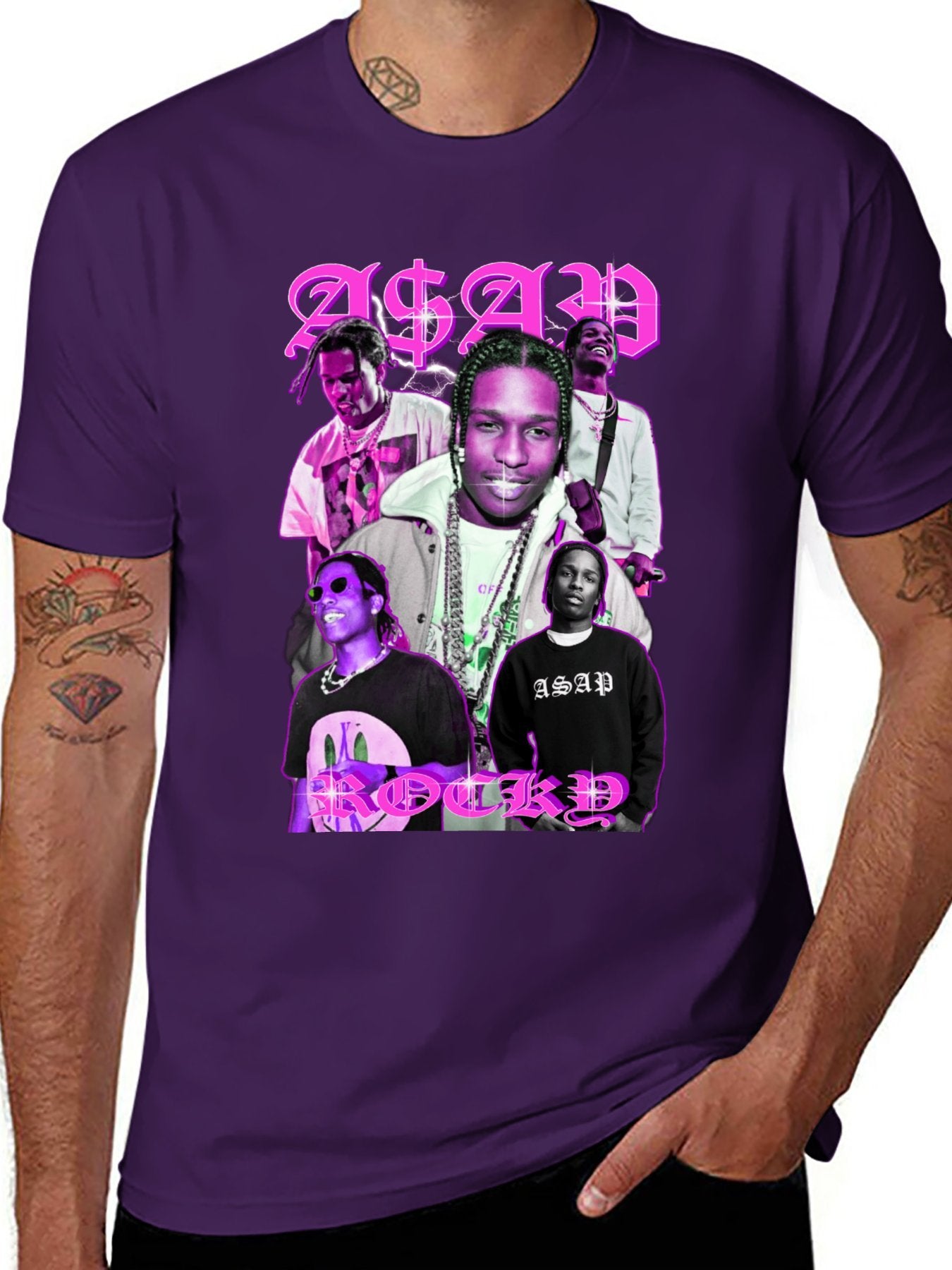 Music Unisex Cotton T-Shirt with Front Heat Transfer Print Xbb950ydo4o6