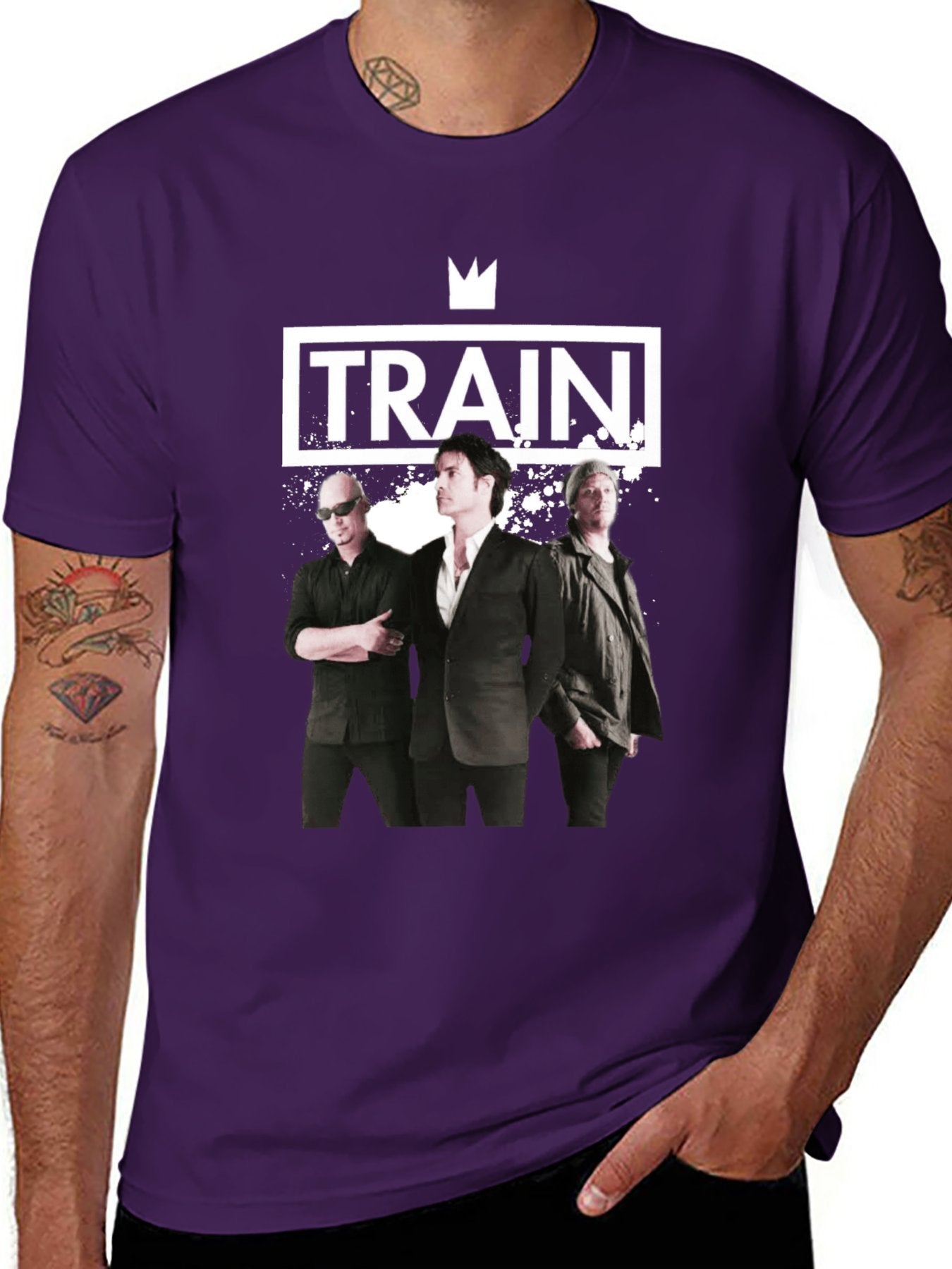 Music Unisex Cotton T-Shirt with Front Heat Transfer Print Xbbxosb7t0tp