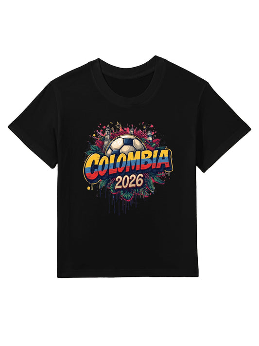 Wolrd Cup 2026 Children's T-shirt Colombia