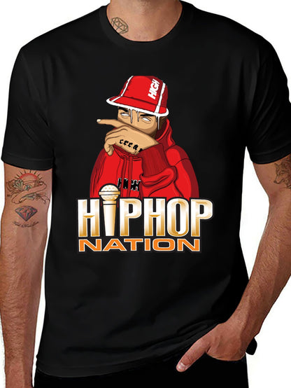 Music Unisex Cotton T-Shirt with Front Heat Transfer Print Xbbxy8xc629k