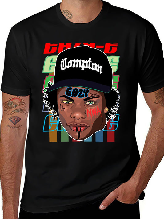 Music Unisex Cotton T-Shirt with Front Heat Transfer Print Xbbxy89f0w1x
