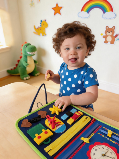 TendyToy™ Montessori Busy Board