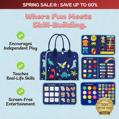 TendyToy™ Montessori Busy Board