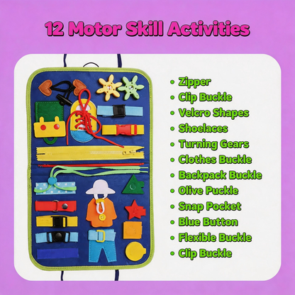 TendyToy™ Montessori Busy Board