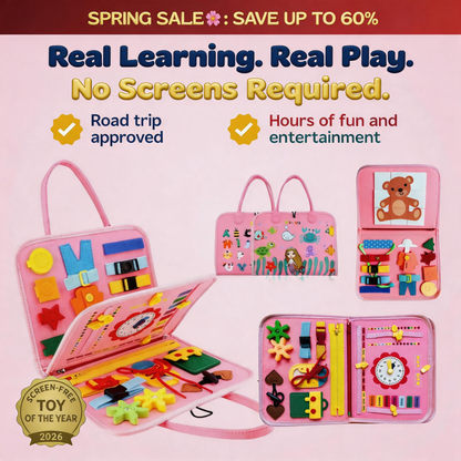 TendyToy™ Montessori Busy Board