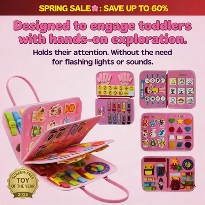 TendyToy™ Montessori Busy Board