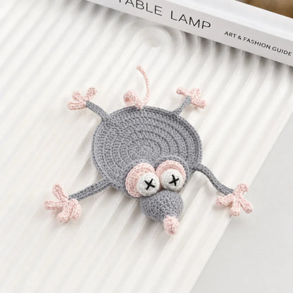 Handmade Animal Crochet Coasters - Limited Time Offer